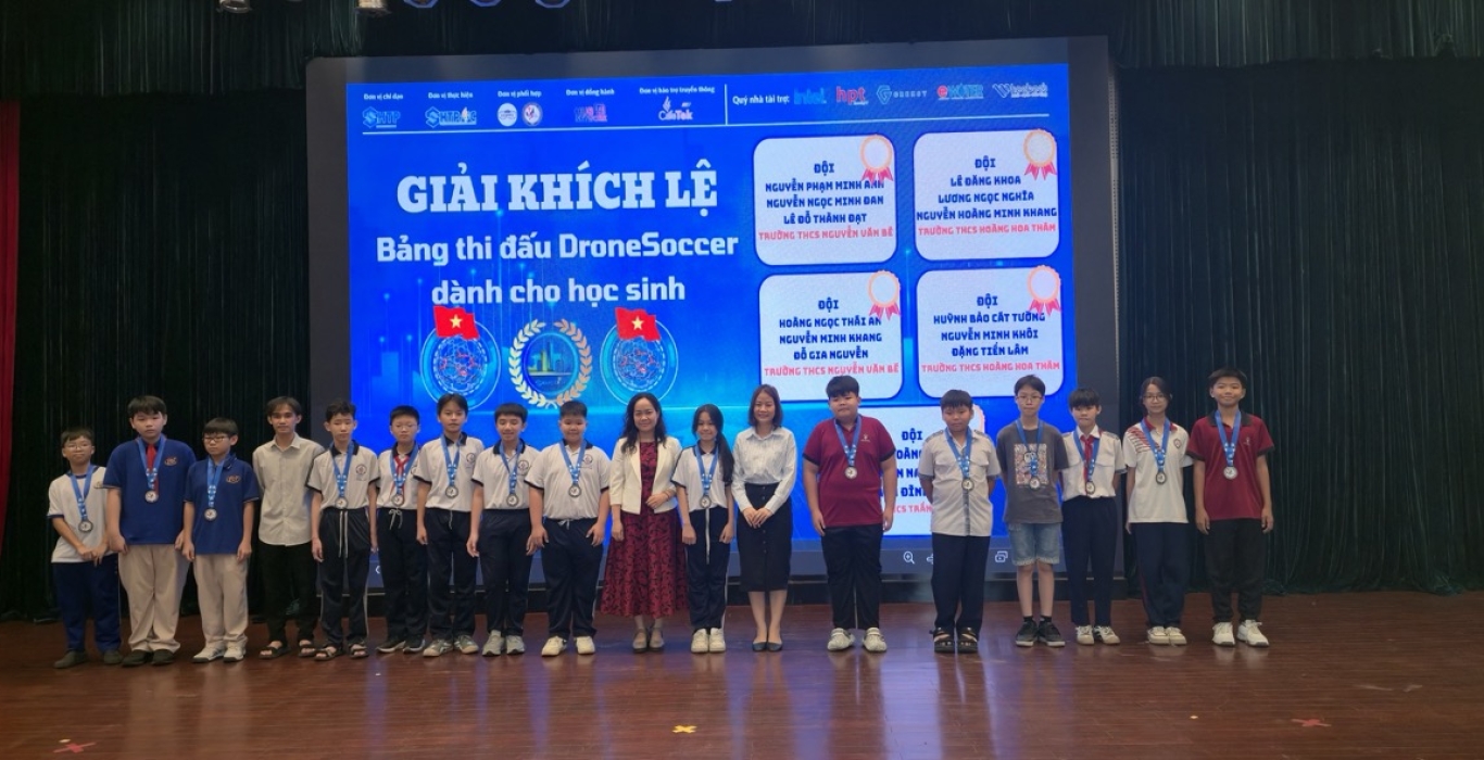 Giải Khích Lệ DroneSoccer Smart City 2025
