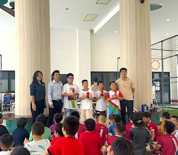 Buổi học trải nghiệm DroneSchool tại trường Quốc tế VinSchool